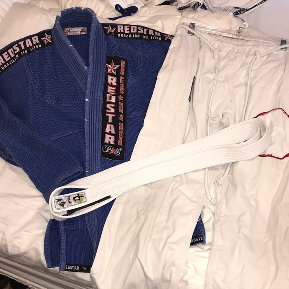 Unisex Brazilian Jiu Jitsu Set Redstar Gi - Picture 1 of 1
